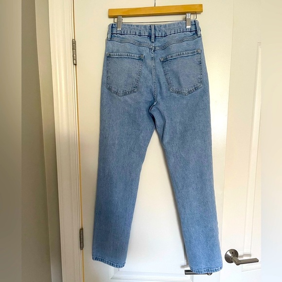 Forever 21 Curved Straight Jeans - Picture 2 of 5